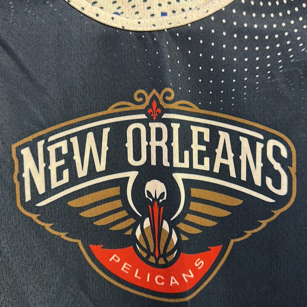 NBA New Orleans Pelicans JR sports apparel reversible jersey YOUTH S Reversible - Picture 4 of 14